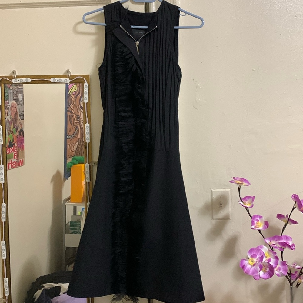 Marie Saint Pierre avant-garde black dress